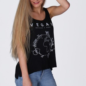 Vegan Planet (Care) - Tencel Top from By Monkey
