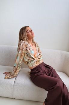 Noelle Top via C by Stories