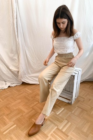 FABIOLA Mule Cognac from Cano