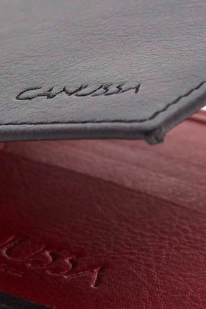 Slim wallet - Black/Red B2B from CANUSSA