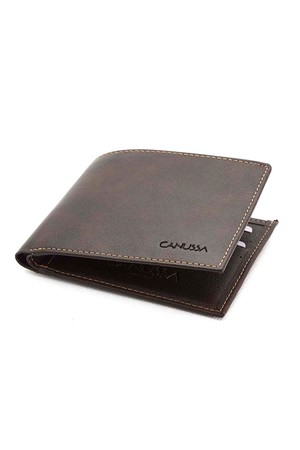 Slim wallet - Brown B2B from CANUSSA