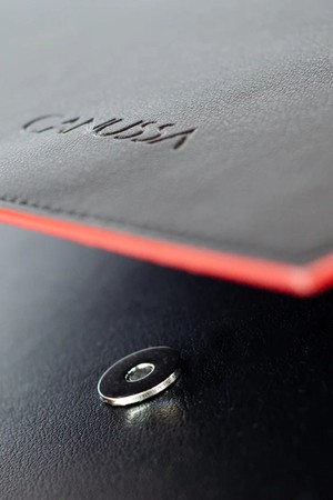 Protect laptop sleeve 13" - Black/Red from CANUSSA