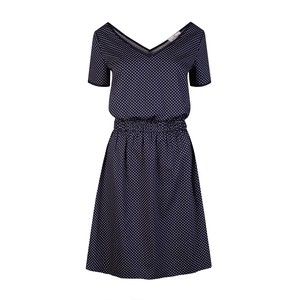 Navy Polka Dot Dress from Cat Turner London