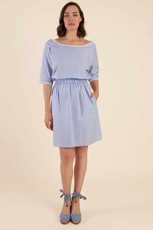 Striped Cotton Dress from Cat Turner London