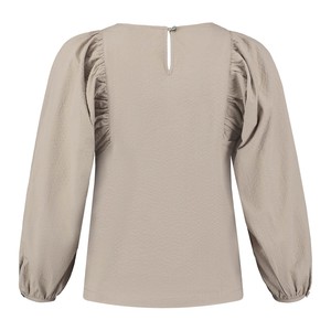 Structured Cotton Puff Sleeves top from Charlie Mary