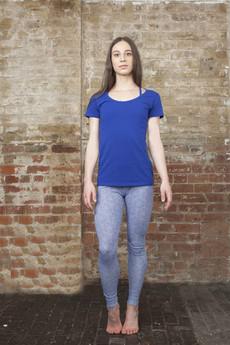 Blue Chakra Energy Leggings via chaYkra
