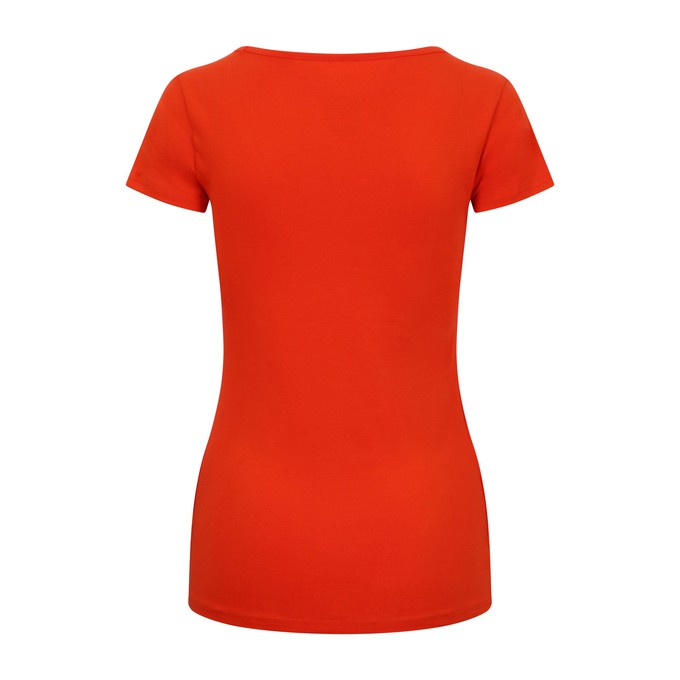 Orange Sun Salutation Tee from chaYkra