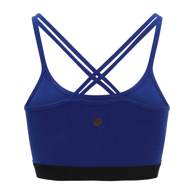 Blue Royal Bruise Yoga Bra from chaYkra