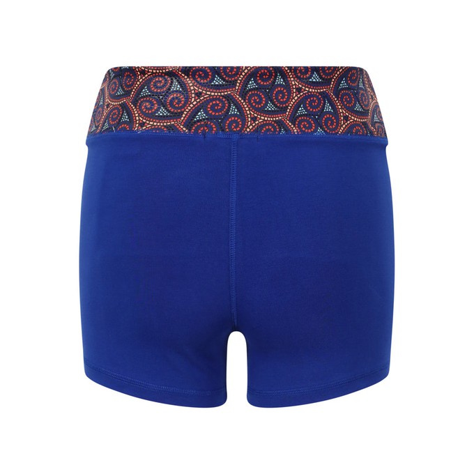 Blue Warm Chakra Yoga Shorts from chaYkra