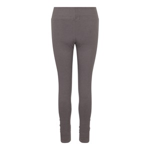 Charcoal Ruched Bottom Leggings from chaYkra