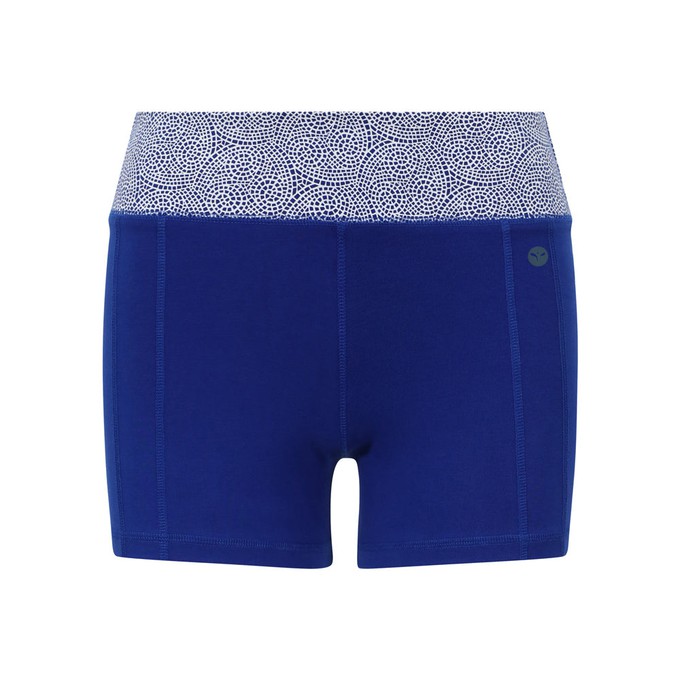 Blue Cool Chakra Yoga Shorts from chaYkra