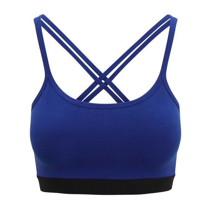 Blue Royal Bruise Yoga Bra from chaYkra