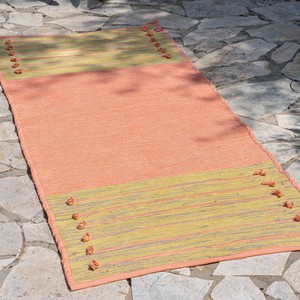 Pink Ayurvedic Cotton Yoga Mat from chaYkra