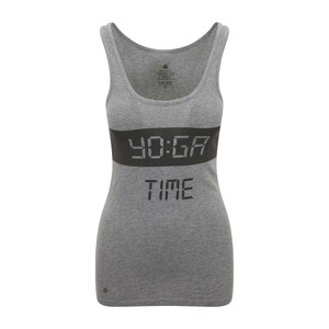 Grey YO:GA Time Tank from chaYkra