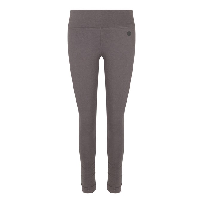 Charcoal Ruched Bottom Leggings from chaYkra
