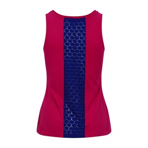 Magenta Contrast Chic Tank from chaYkra