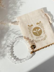 Clear Quartz Bracelet via chaYkra