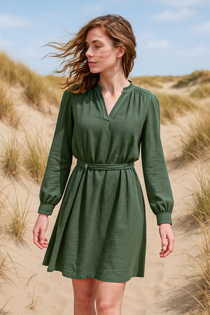 Little green dress from Common & Sense
