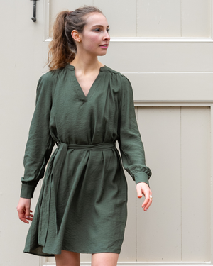 Little green dress from Common & Sense