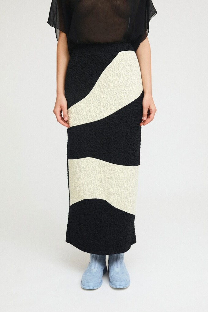 Bertha skirt black/beige from Cool and Conscious