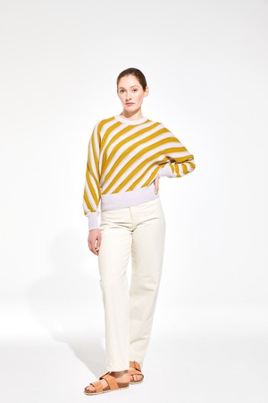 IZIA PRIMA MUSTARD PARMA SWEATER from Cool and Conscious