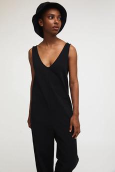 Gani jumpsuit black - TIMELESS via Cool and Conscious