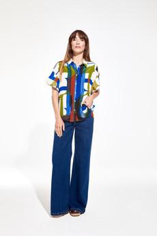 ANDREW CALICE BLUE SHIRT via Cool and Conscious