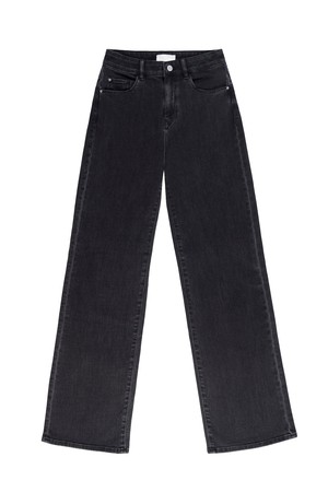 DEW Flared Soft Denim - Classic - Black Denim from DAWN Denim