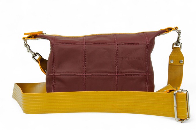 Boho Bag | Leather & Fire-hose from Elvis & Kresse