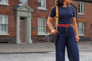 Boho Bag | Leather & Fire-hose from Elvis & Kresse