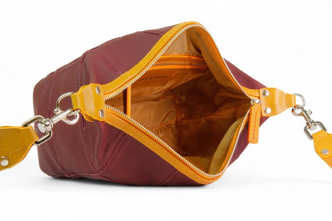 Boho Bag | Leather & Fire-hose from Elvis & Kresse