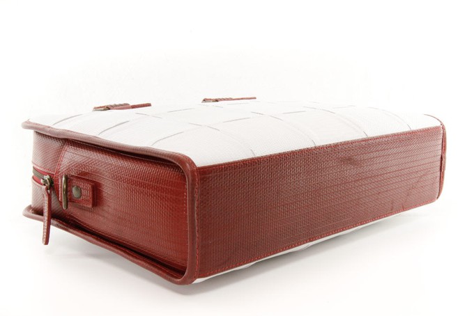 Leather Compact Briefcase from Elvis & Kresse