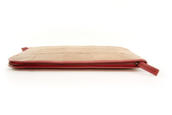Folio Laptop Case | Leather & Fire-hose from Elvis & Kresse