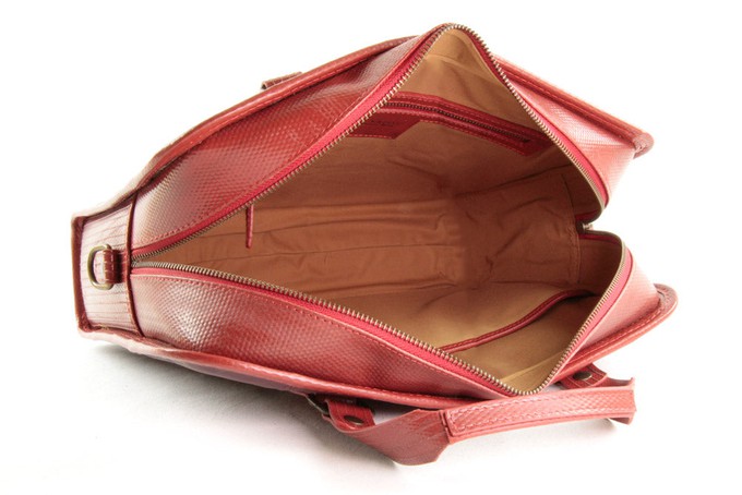 Leather Compact Briefcase from Elvis & Kresse