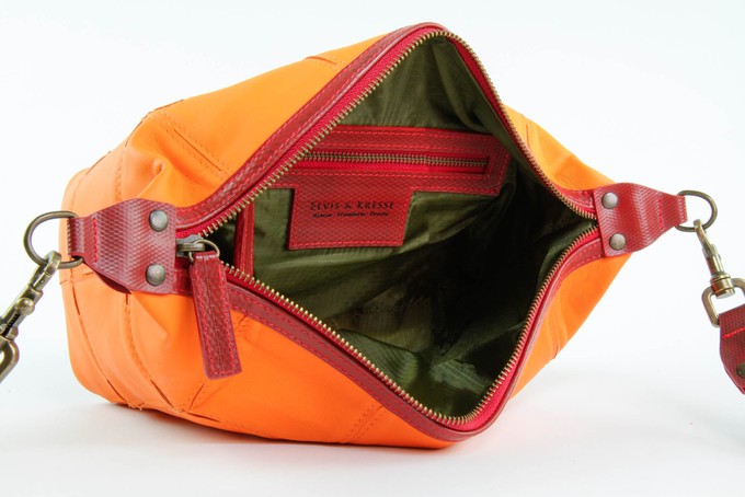 Boho Bag | Leather & Fire-hose from Elvis & Kresse