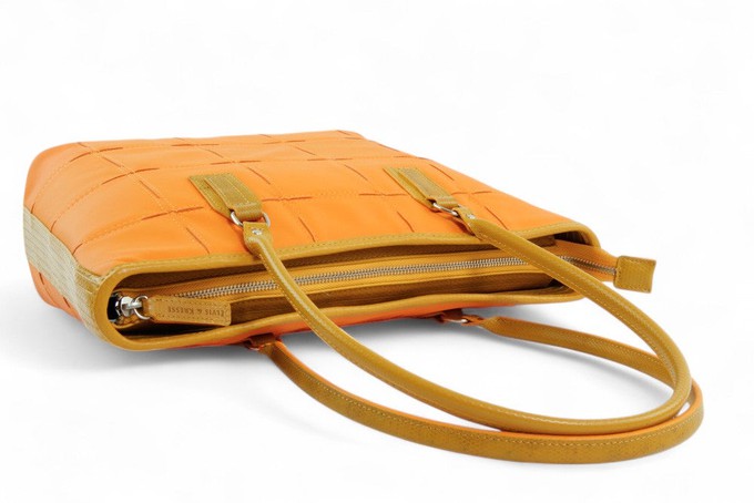 Small Tote | Leather & Fire-hose from Elvis & Kresse