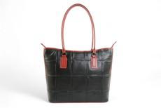 Small Tote | Leather & Fire-hose via Elvis & Kresse