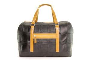 Gladstone Travel Bag | Leather & Fire-hose from Elvis & Kresse