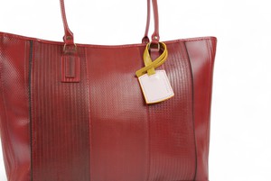Bag Charm | Leather & Fire-hose from Elvis & Kresse
