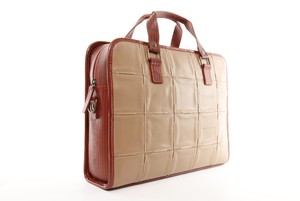 Leather Compact Briefcase from Elvis & Kresse
