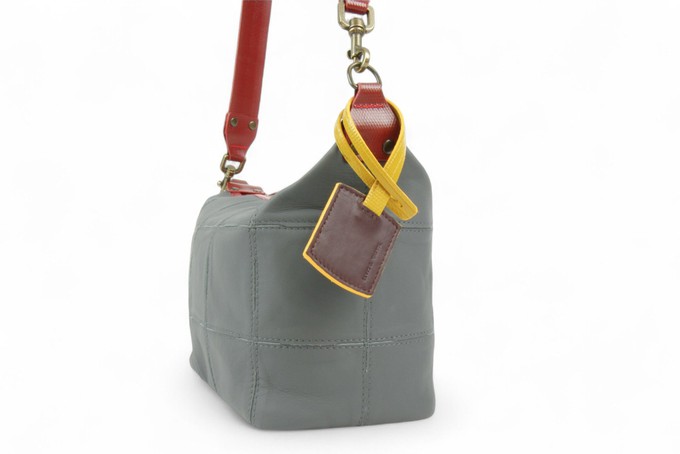 Bag Charm | Leather & Fire-hose from Elvis & Kresse