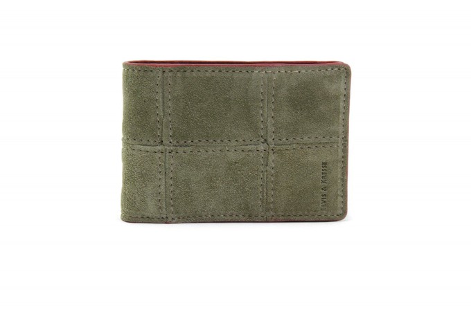 Compact Wallet | Leather & Fire-hose from Elvis & Kresse