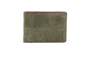 Compact Wallet | Leather & Fire-hose from Elvis & Kresse