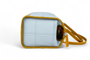 Small Post Bag | Leather & Fire-hose from Elvis & Kresse