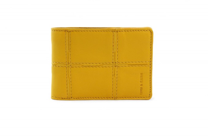 Compact Wallet | Leather & Fire-hose from Elvis & Kresse