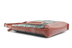 Reporter Bag | Leather & Fire-hose from Elvis & Kresse