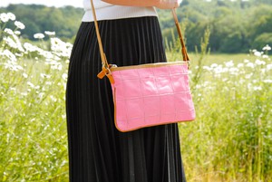 Clutch Bag | Leather & Fire-hose from Elvis & Kresse