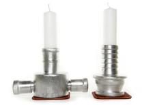 Candlestick Holders via Elvis & Kresse