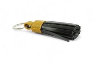 Tassel Keyring | Leather & Fire-hose from Elvis & Kresse
