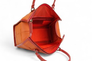 Small Post Bag | Leather & Fire-hose from Elvis & Kresse